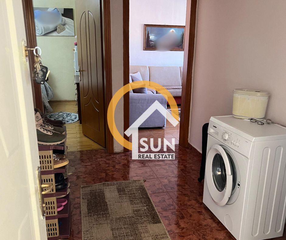 Shkoder, jepet me qera apartament 1+1+Ballkon Kati 5, 59 m² (BAJA E VOGEL, PERASH)