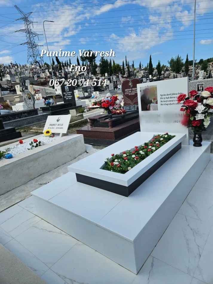 Tirane, ofroj Varr I Bardhe - Quartz - Bazamenti Hasan Green Granit