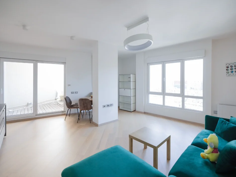 Tirane, jepet me qera apartament 3+1+Aneks+Ballkon Kati 12, 138 m² 1.000 € (Rruga Frosina Plaku)
