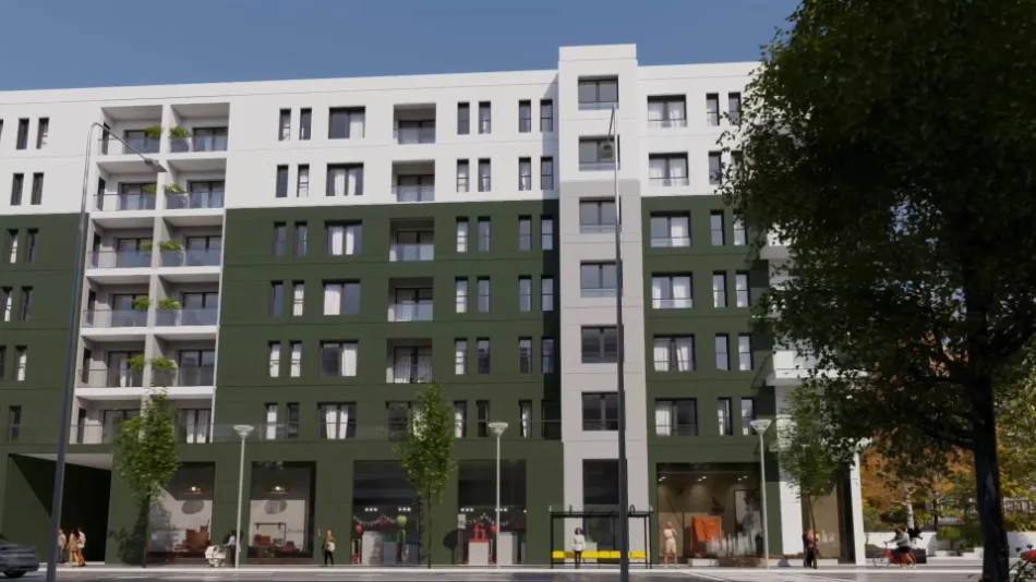 Tirane, shitet apartament 1+1 Kati 4, 75 m² 86.500 € (Fundi i Bulevardit te Ri, Paskuqan)