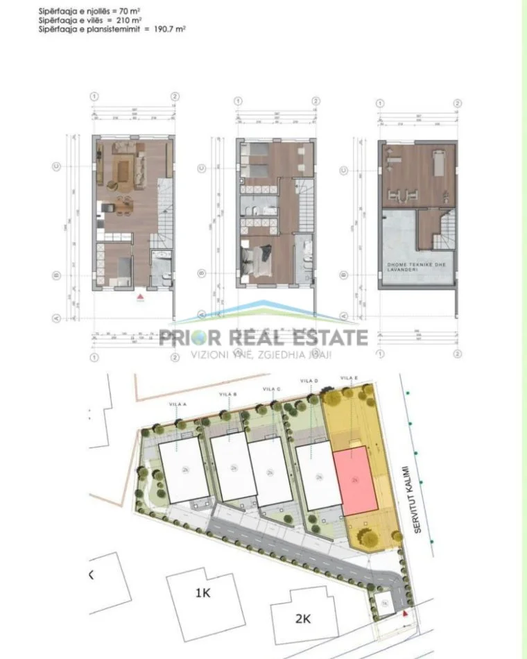 Tirane, shitet Vile 2 Katshe , 210 m² 483.000 € (TEG)