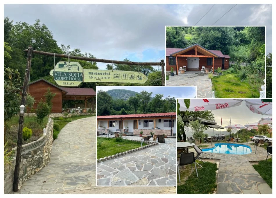 VILA SOFIA - Resort Natyror Malor ne Tepelene, Memaliaj, Fshati Gllave