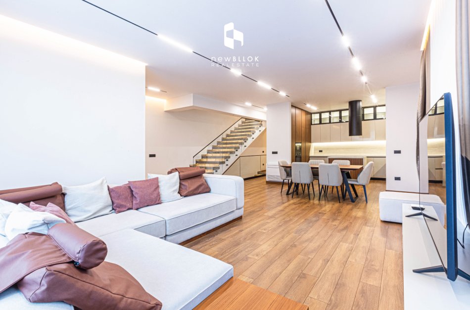 Me Qera: Vile Luksoze 📍Liqeni i Thate - Forest Res. (4Dh. Gjumi +5wc +2Veranda & Garazh) E PABANUAR ME PARE || 4000€/muaj