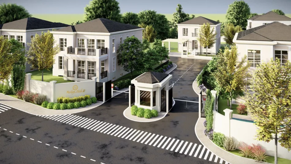 SHITET: Vilë Individuale +Pishine 📍 Rolling Hills II - TEG  🌐 5 Dh.Gjumi & 6wc, 516.09 m² Truall |  Fazë Perfundimtare (1.5M€)🔥