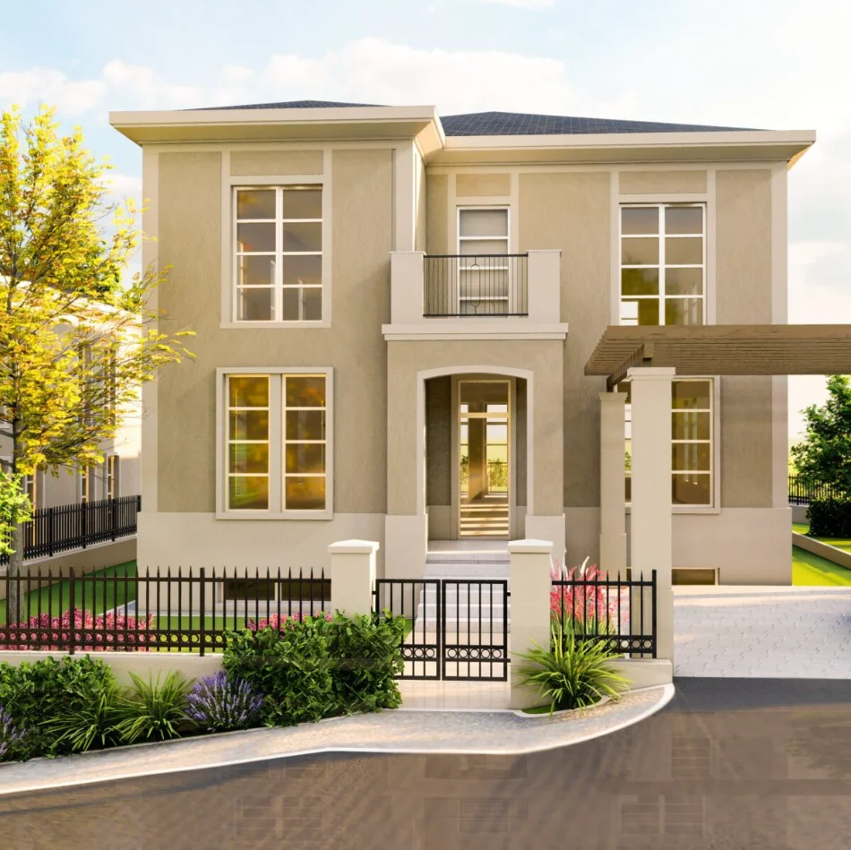 SHITET: Vilë Individuale +Pishine 📍 Rolling Hills II - TEG 🌐 5 Dh.Gjumi & 6wc, 516.09 m² Truall | Fazë Perfundimtare (1.25M€)🔥
