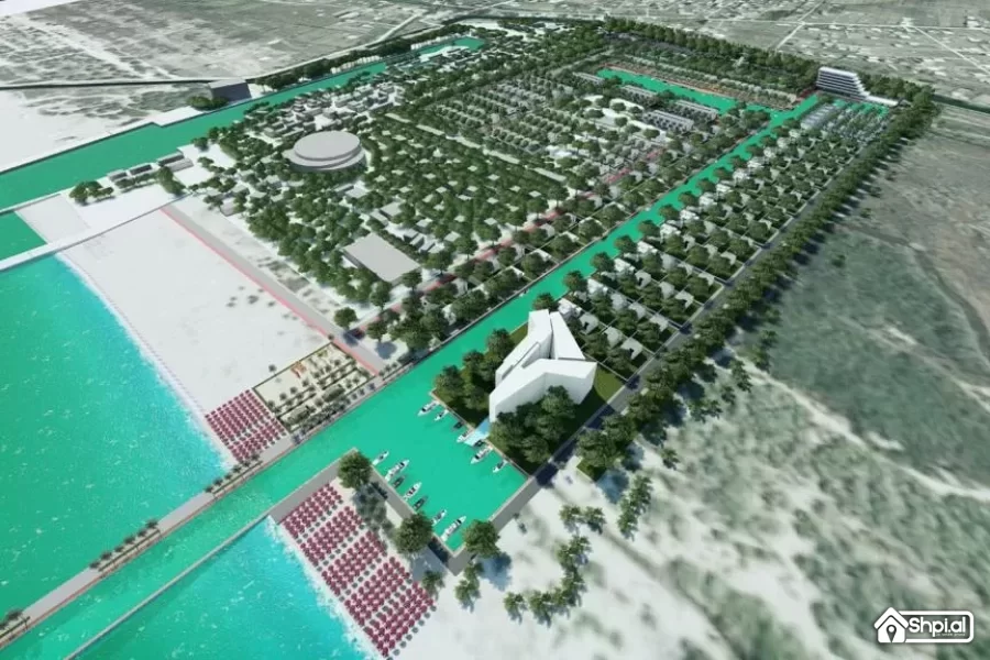 Durres, shitet apartament 1+1+Ballkon , 70 m² 249.200 € (Turquoise Marina Hamallaj)