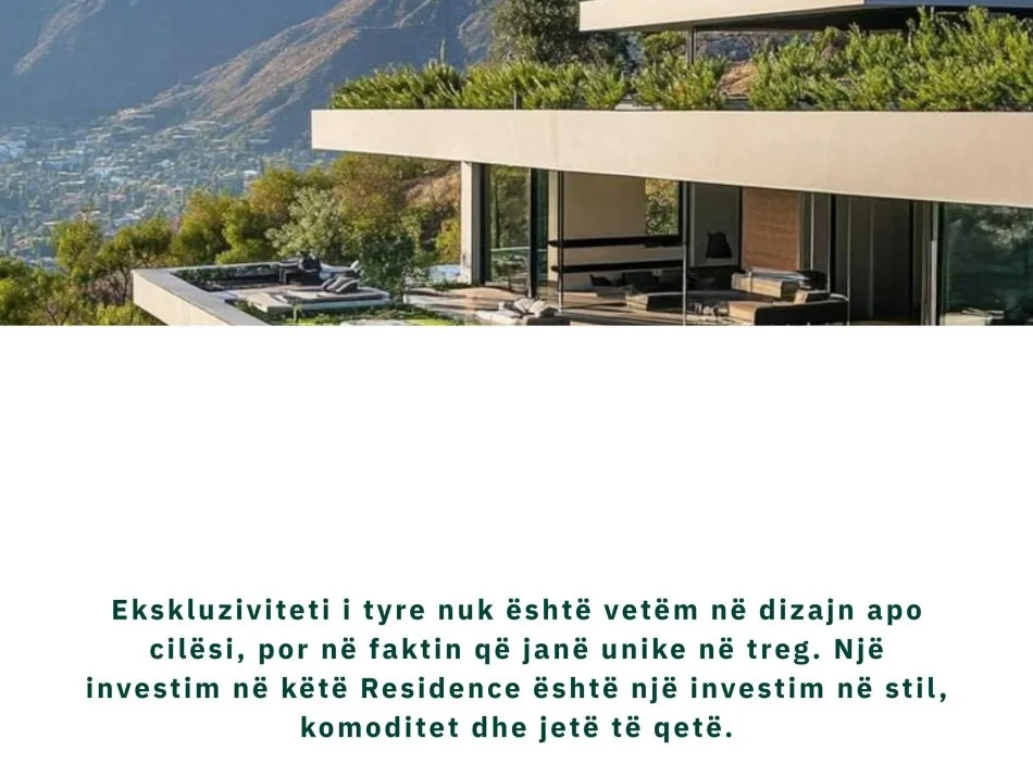 Shitet: Vile Unike (3 kateshe) 📍TEG - Unique Residence ||  Me Pishine & Pamje Panoramike || 1.940.000€