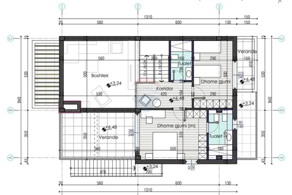 Tirane, shitet Vile , 389 m² 628.000 € (Farke)