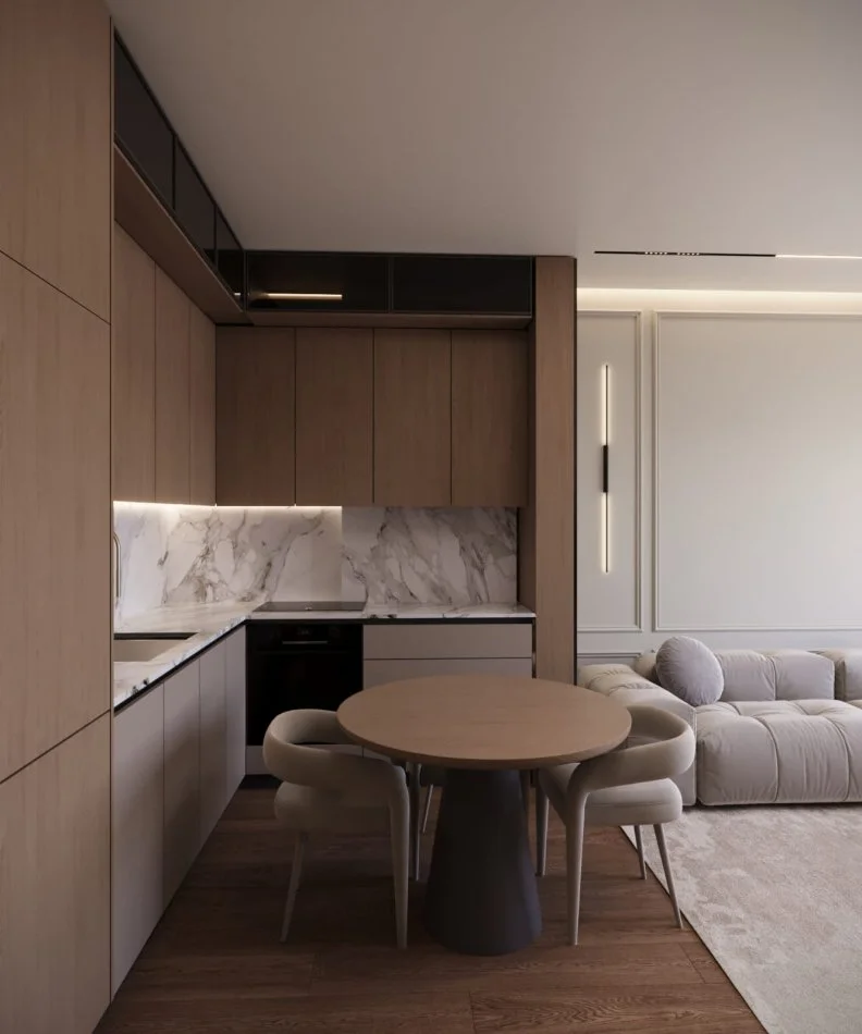 Tirane, shitet apartament 1+1 , 55 m² 91.443 € (Ali Demi)