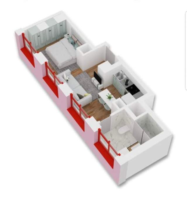 Tirane, shitet Kati 2, 43 m² 38.500 Euro