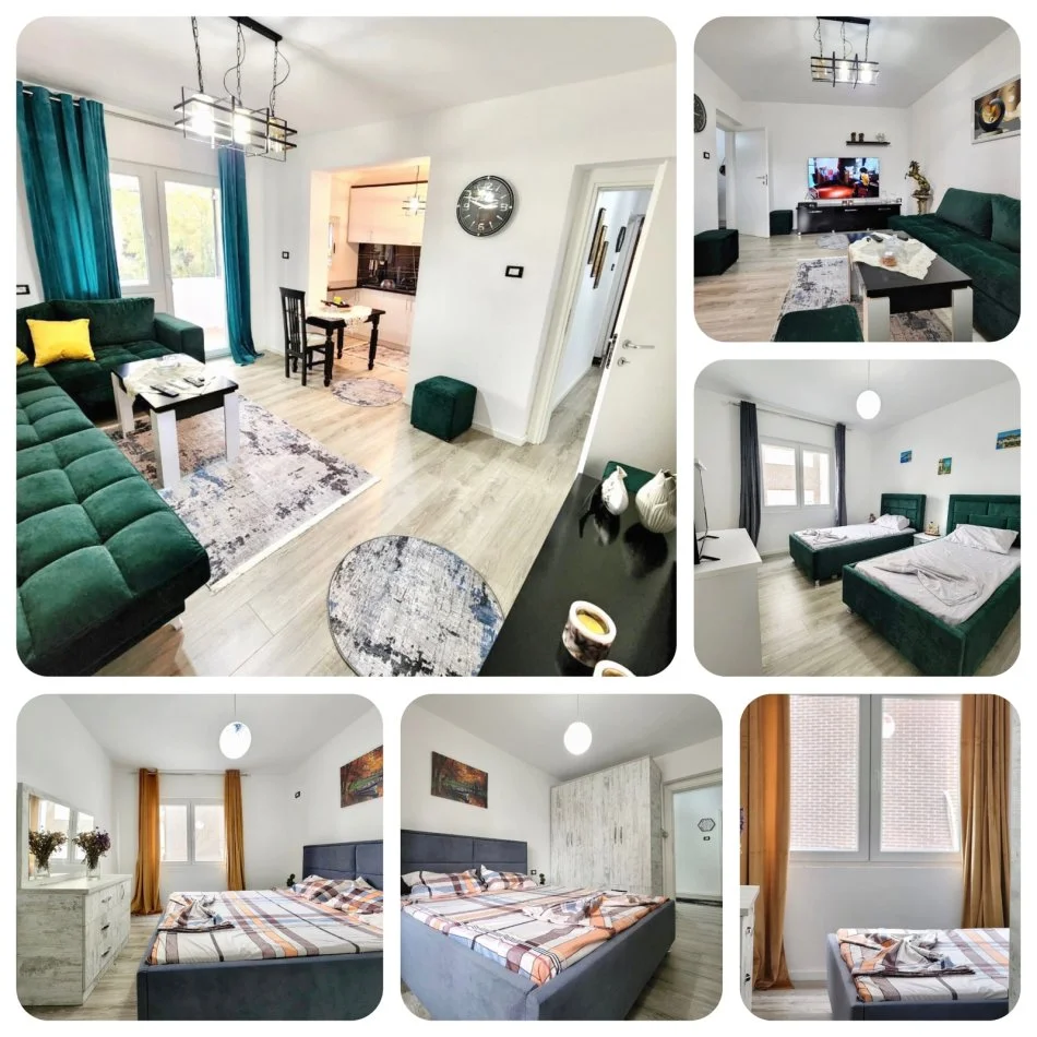 🔑 Jepet me Qera: Apartament 2+1 (680€/ Muaj) ne 📍 21 Dhjetor - Mozaiku - I Rinovuar dhe Mobiluar (K. 4 Pllt. Ekz)