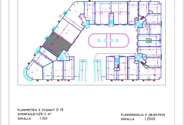 Tirane, ofert ambjent biznesi Kati 0, 378 m² 2.500 Euro/m2 (Yzberisht)