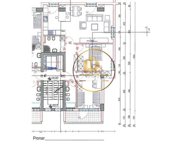 Tirane, shitet apartament 1+1+A+BLK Kati 2, 75 m² 2.000 Euro/m2 (SHKOLLA E BALETIT)