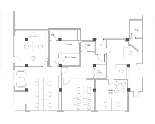 Tirane, jepet me qera ambjent biznesi Kati 3, 305 m² 2.700 Euro (Sami Frasheri)