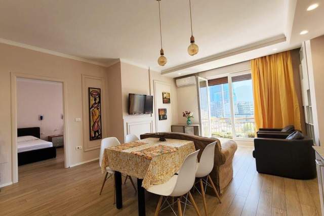 Tirane, jepet me qera apartament Kati 9, 90 m² 850 Euro (MYSLYM SHYRI)