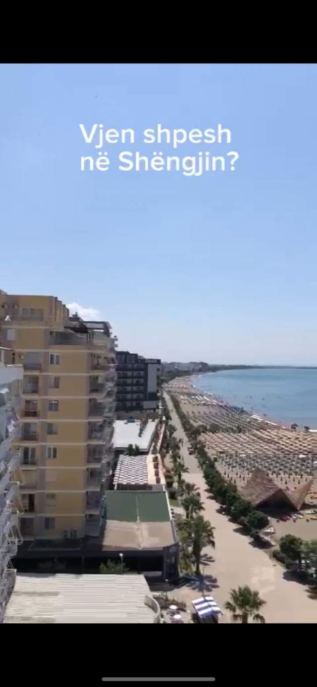 Shengjin, shitet apartament 1+1+BLK Kati 4, 68 m² 74.800 € (Vije e Pare bregdetare)