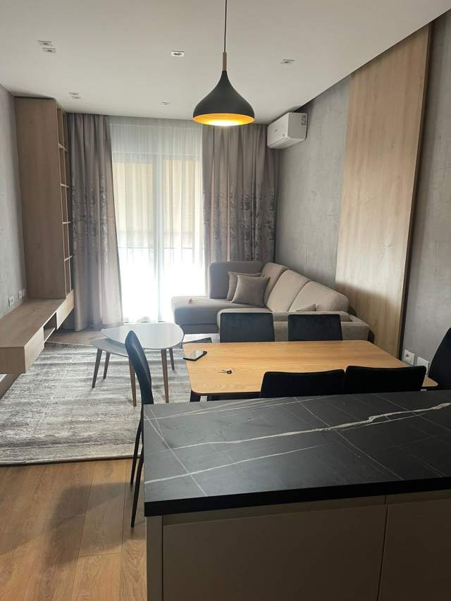 Tirane, jepet me qera apartament 1+1+BLK Kati 6, 69 m² 500
