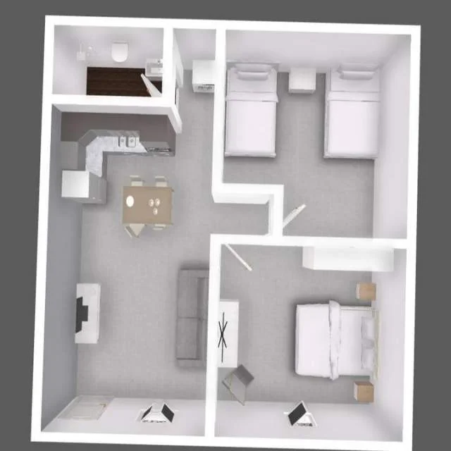 Tirane, jepet me qera apartament 2+1+A Kati 1, 63 m² 400 Euro (Muhamed Deliu)