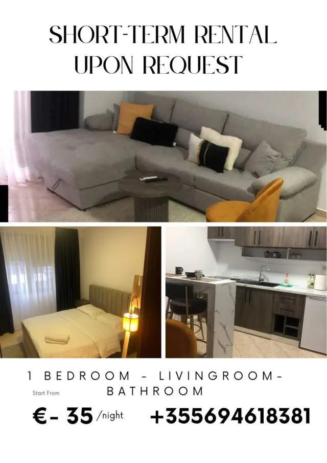 Tirane, jepet me qera apartament 1+1 Kati 2, 50 Euro