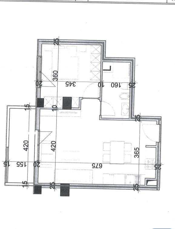 Tirane, shes apartament 1+1+BLK Kati 3, 68 m² 102.000 Euro (Rruga Javer Malo)