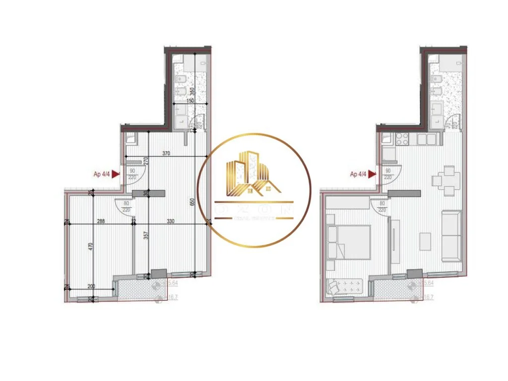 Tipologji Apartamentesh 1+1 në Shitje, tek Rruga "Qemal Stafa" pranë Shkollës së Kuqe!