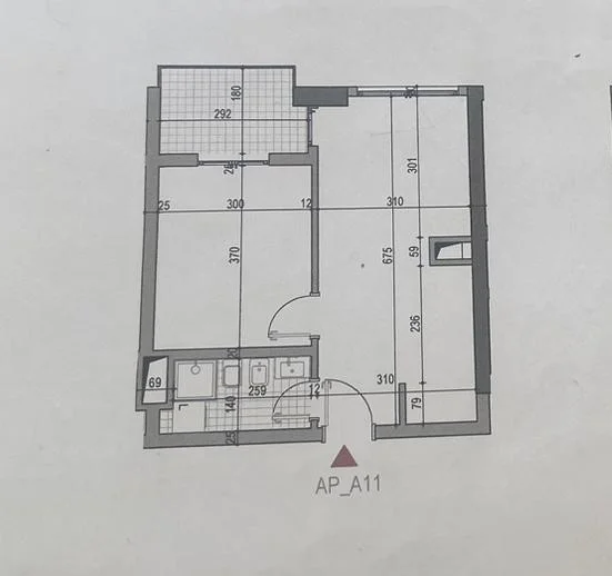 APARTAMENT 1+1 NE SHITJE TE 5 MAJI