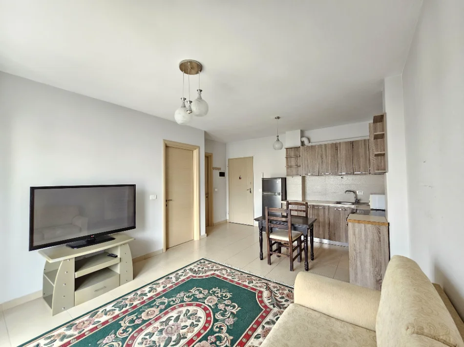 Jepet Me Qera: 1+1+Bllk ( Res. Ana - Qytet Studenti ) K2, Pllt I Ri Me Ashensor | I Mobiluar, Kondicioner | Dh. Gjumi Me Parket - 40,000 Lekë/Muaj