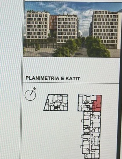 APARTAMENT 2+1 TE STACIONI I TRENIT NOVUS COMPLEX