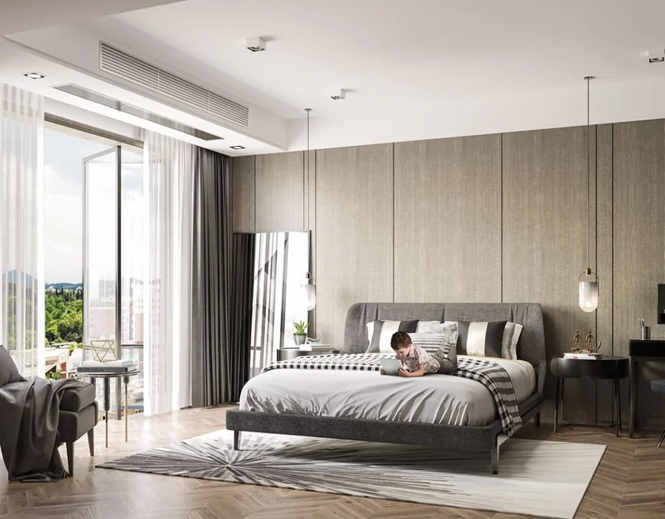Shqiperi, shitet apartament 1+1+Ballkon, Kati 3, 323,000 € 
