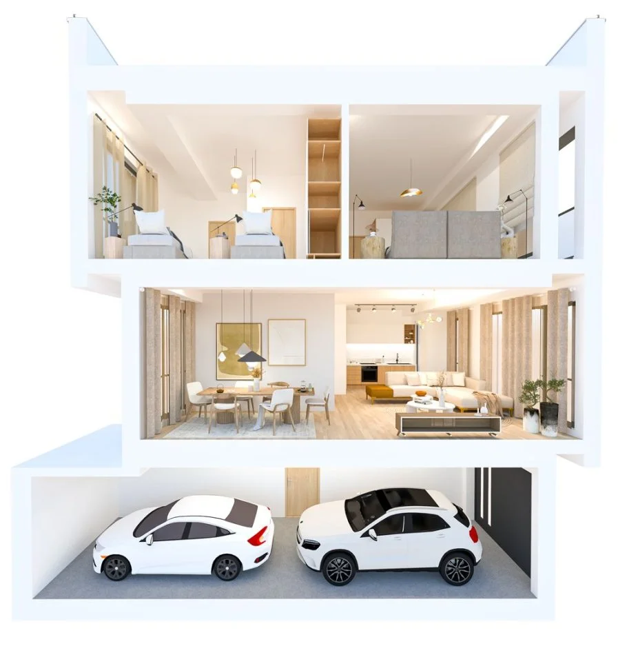 Tirane, shes Vile 3 Katshe, Kati 3, 200 m² 300,000 € (Turdive)