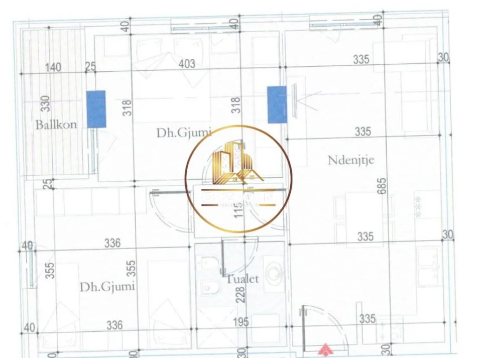 Apartamente 2+1 në Shitje në Tirana Entry II 1300€/m²!