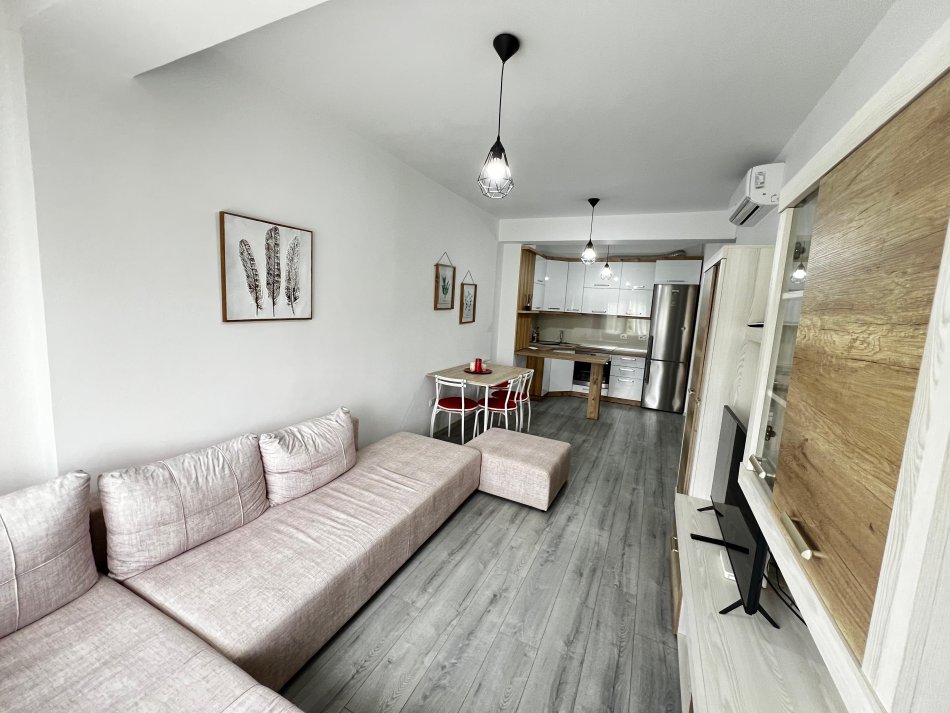 Tirane, jepet me qera apartament 1+1, Kati 3, 55 m² 500 € (REZIDENCA KODRA E DIELLIT 2)
