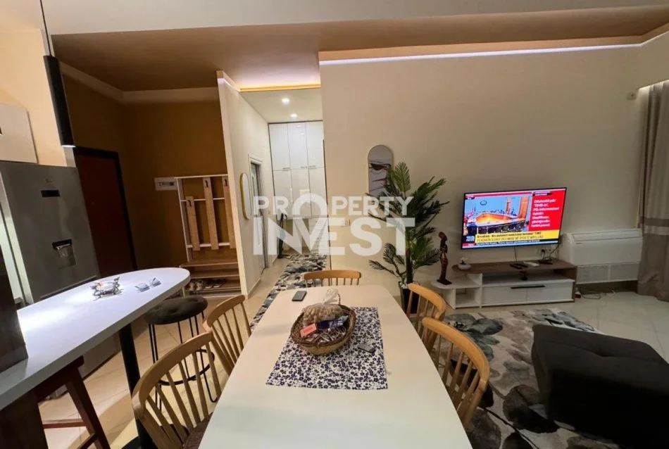 Shqiperi, jepet me qera apartament 1+1 Kati 1, 70 m² 600 € (Kodra e Diellit)