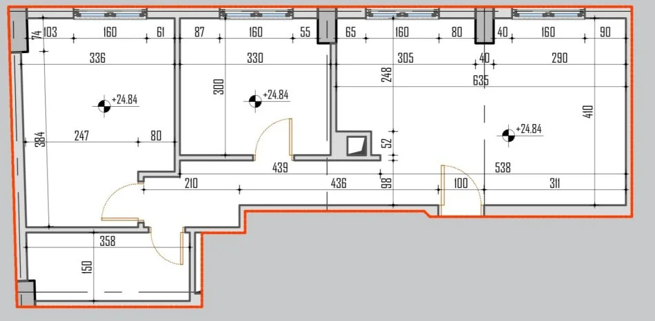 Tirane, shitet apartament 2+1 Kati 7, 84 m² 120.000 € 