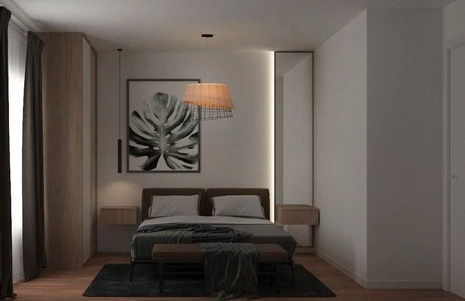 Tirane, jepet me qera apartament 1+1+Ballkon Kati 1, 65 m² 550 € (TEG)