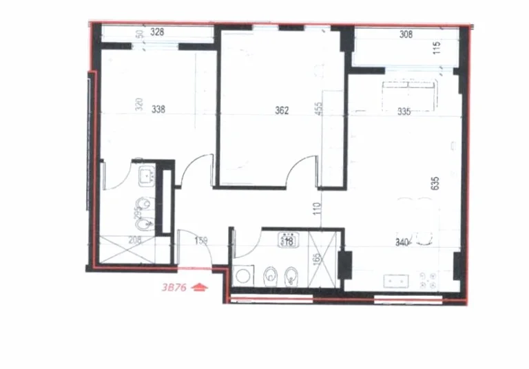 Tirane, shitet apartament 2+1 Kati 8, 95 m² 128.250 € (Bulevardi i Ri)