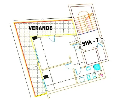 Tirane, shitet apartament 1+1 Kati 8, 92 m² 77.000 € (Astir)