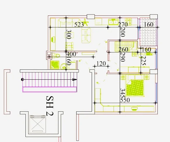 Tirane, shitet apartament 2+1 Kati 6, 79 m² 86.600 € (Astir)