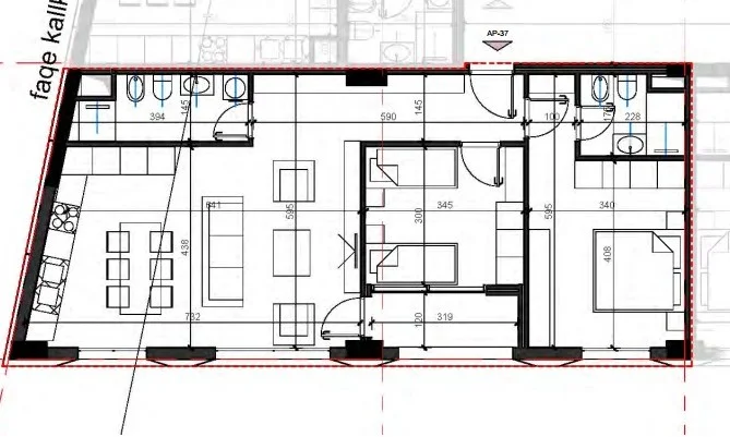 Tirane, shitet apartament 2+1 Kati 6, 105 m² 152.000 € (Jordan Misja)