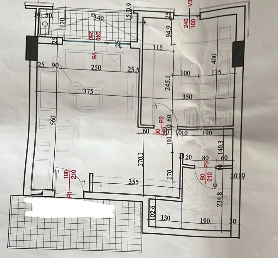 Tirane, shes apartament 1+1+Ballkon Kati 4, 70 m² 178.000 € (Kompleksi Olimpik)
