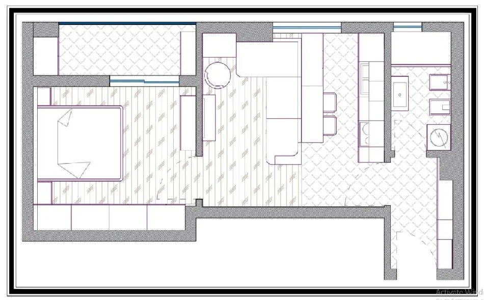 Tirane, jepet me qera apartament 1+1+Ballkon Kati 2, 47 m² 123.000 € (Pazari i Ri)