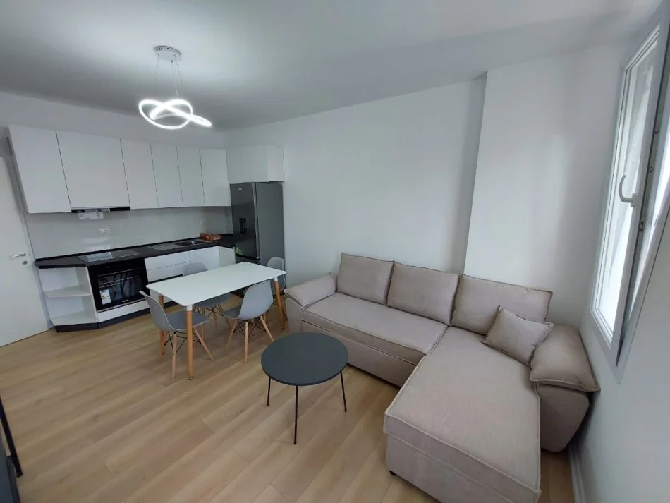 Tirane, jepet me qera apartament 1+1+Ballkon Kati 4, 55 m² 550 € (rruga Dritan Hoxha)