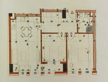 Tirane, shitet apartament 1+1+Ballkon Kati 3, 80 m² 96.360 € (Bulevardi Kashar)