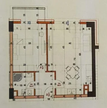 Tirane, shitet apartament 1+1+Ballkon Kati 3, 80 m² 96.360 € (Bulevardi Kashar)