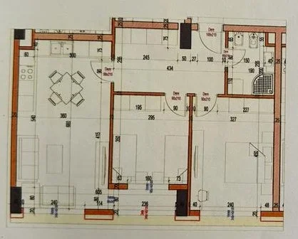 Tirane, shitet apartament 1+1+Ballkon Kati 3, 80 m² 96.360 € (Bulevardi Kashar)