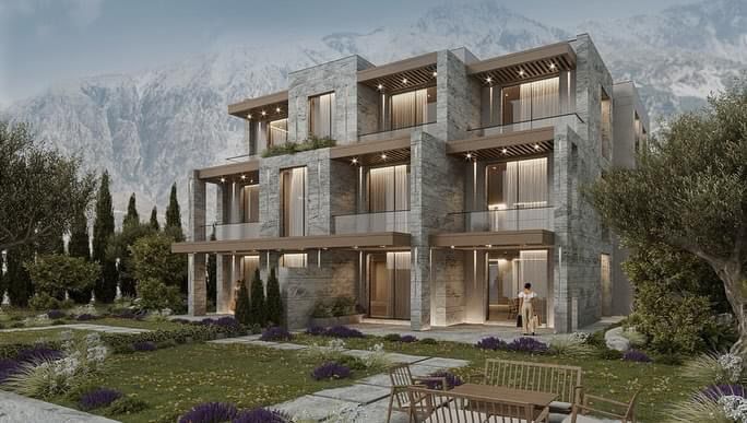 Dhermi - Palase, shes apartament 2+1+Ballkon Kati 2, 118 m² 400.660 € (San Nicolas Residence, Palse Dhermi)