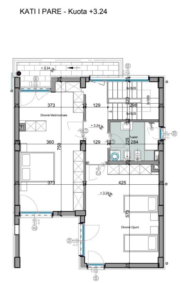 Gjiri i Lalzit, Shitet Vile 3 Katshe , 266 m² 611.000 € (Hamallaj)