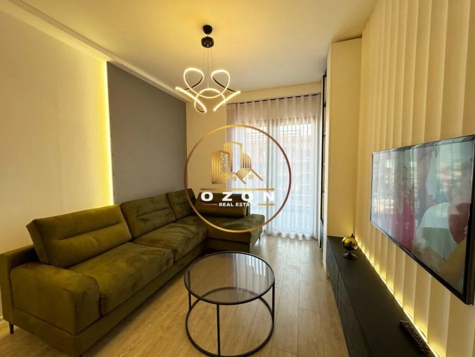 Apartament modern 1+1 me qira tek Tirana Garden Building, Rruga e Kavajës!