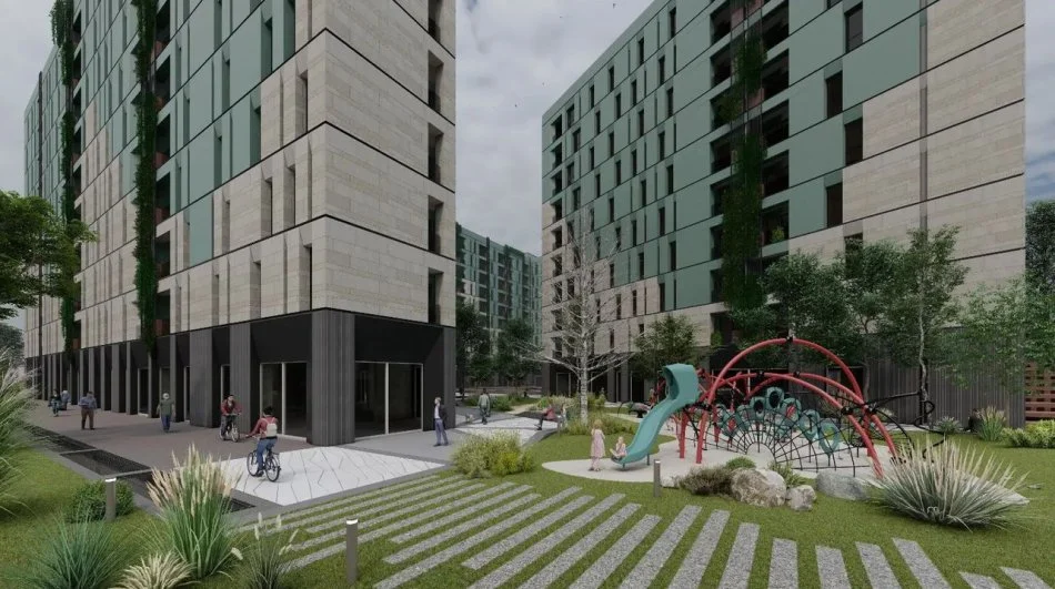 Tirane, shes apartament 1+1+Ballkon Kati 8, 80 m² 123.500 € (Riverside Residence, Rruga Javer Malo)