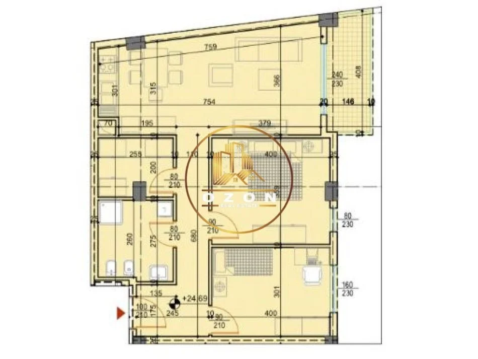 Shitet Super Apartament 2+1 Tek Fusha e Aviacionit!